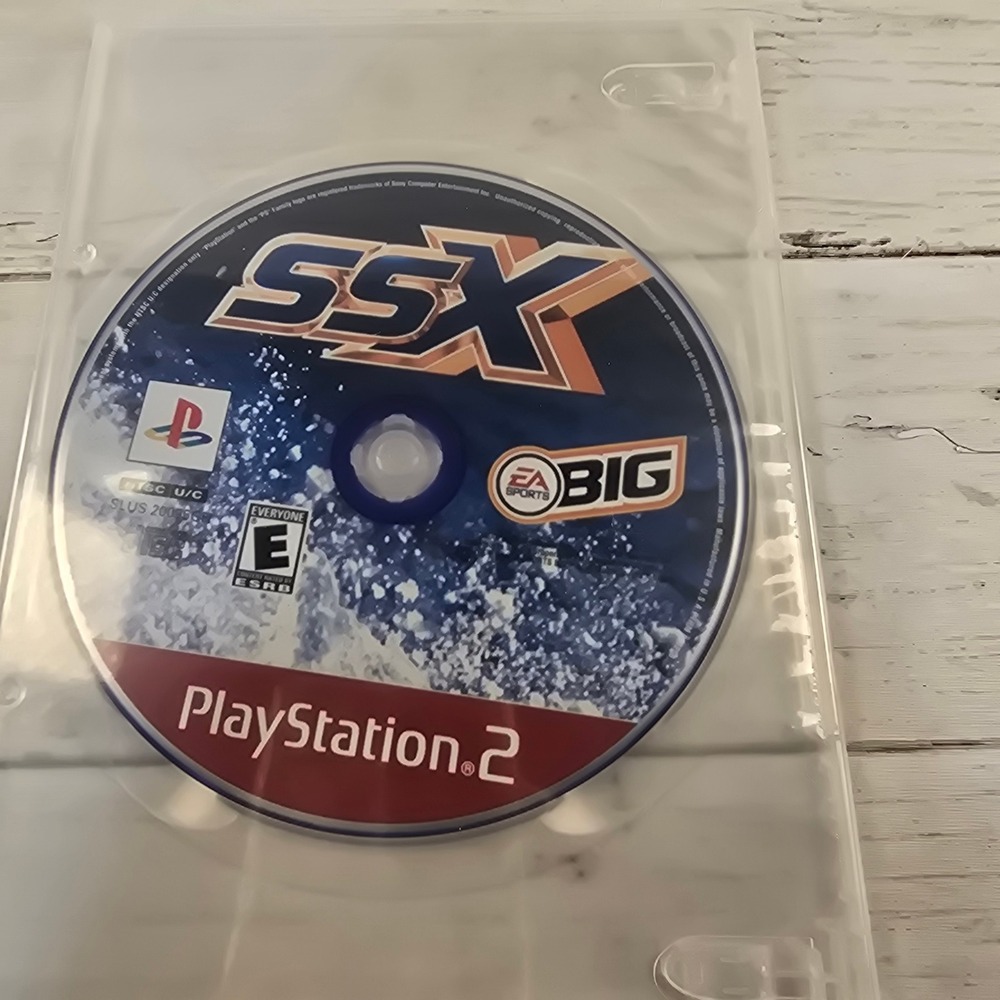 SSX Sony PlayStation 2 PS2 EA Sports BIG Snowboarding Game Disc Only SLUS-20095